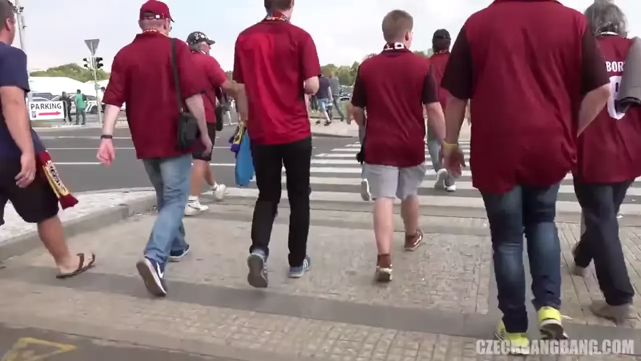 Czech Gang Bang In Bus