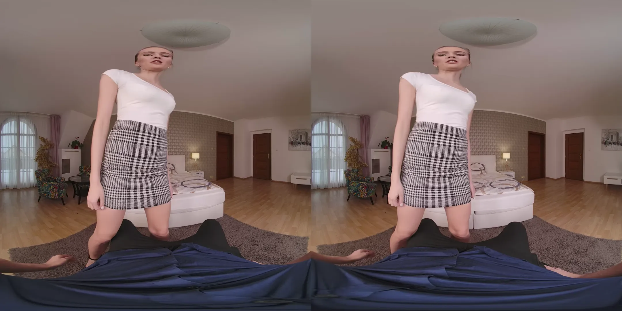 Stacy VR Latex Lingerie Creampie Ride