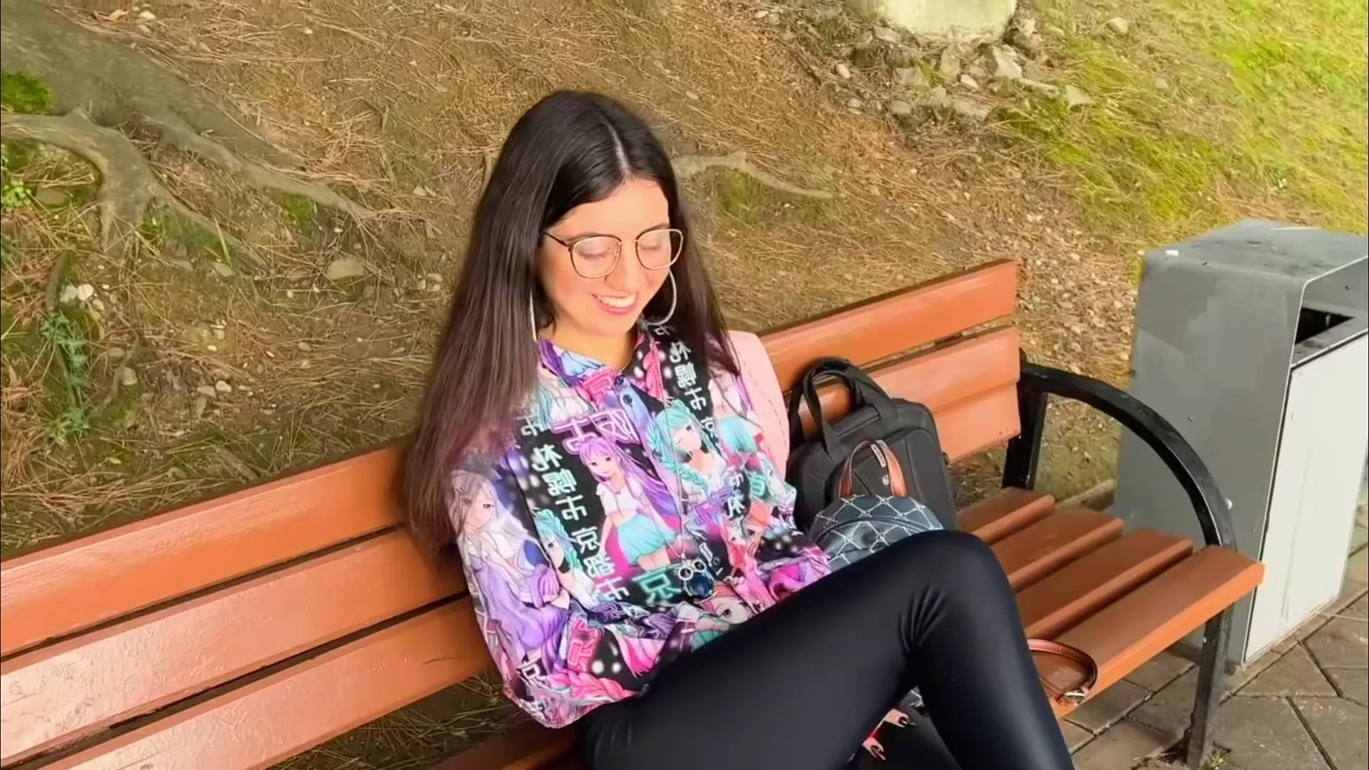 Picked Up A Cutie On The Street, Fucked And Cum On Her Glasses Feat. Katty West, Dis Diger â Pick Up, English Subs