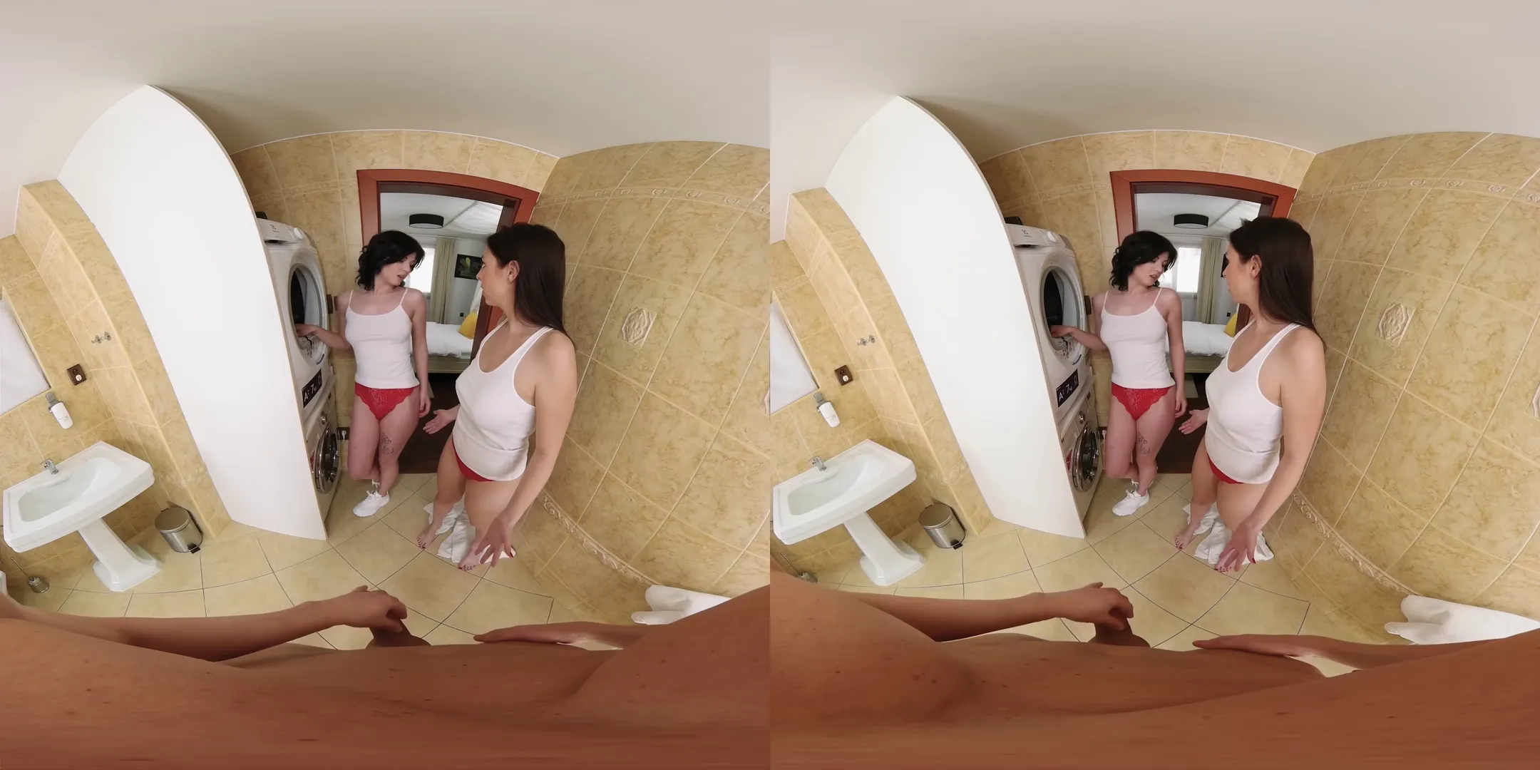Nessie Blue And Antonia Sainz – Czech Threesome VR 5K Remastered