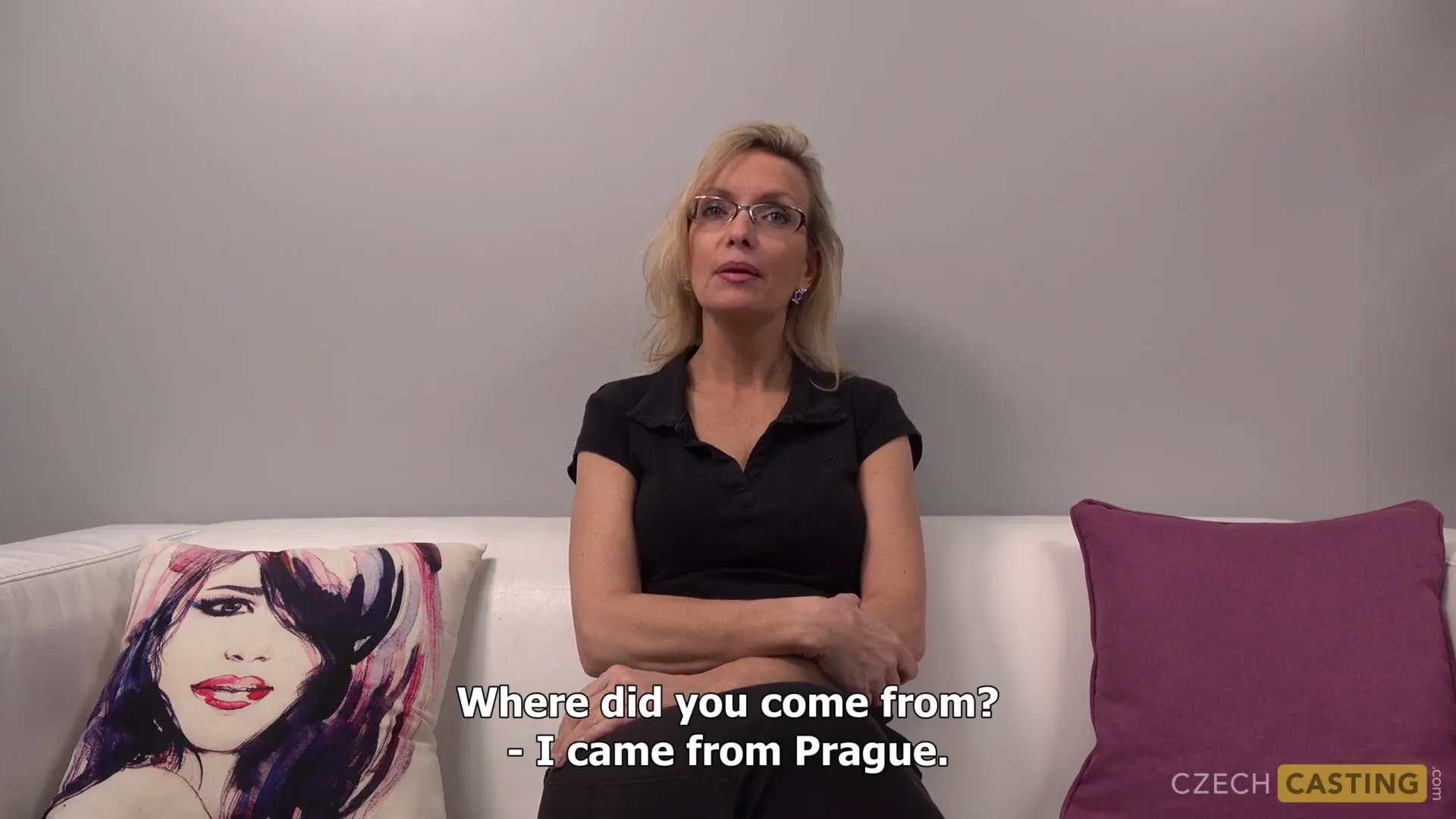 Blonde Czech Milf Ludmilla POV