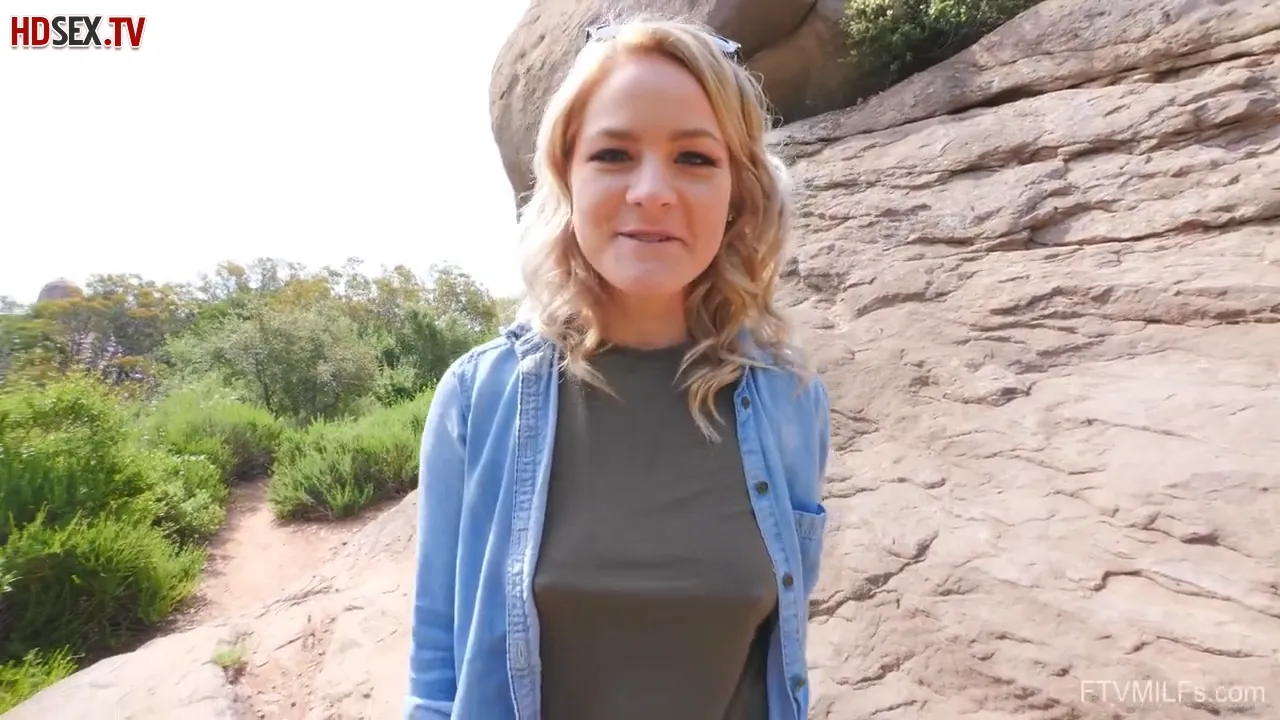 Blonde Beauty Bares All in Nature: Stunning Curves Revealed