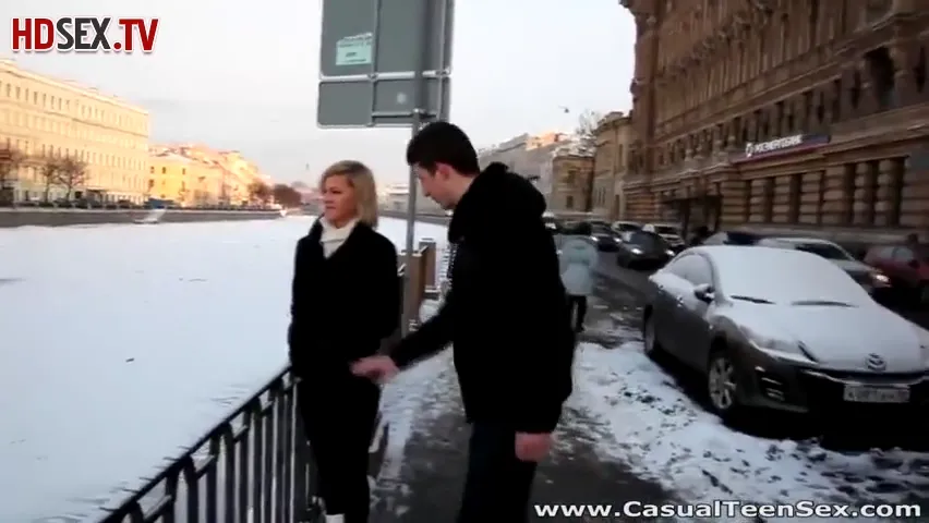 Enchanting White-Haired Beauty Surprises Her Guy with an Intense Gift
