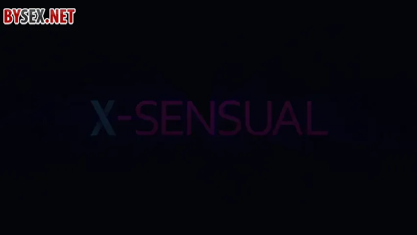 Intimate Bedroom Encounter: Passionate Blond Beauty and Her Charming Partner