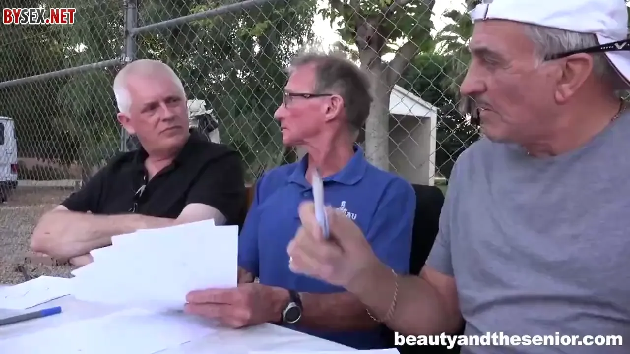 Charming Grandpa Seduces Neighbor for a Passionate Encounter