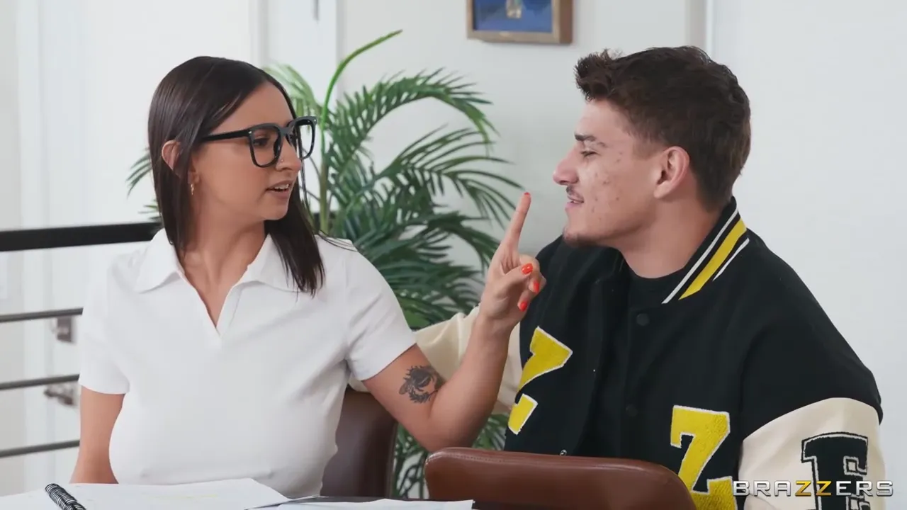Busty Student Eager for Action