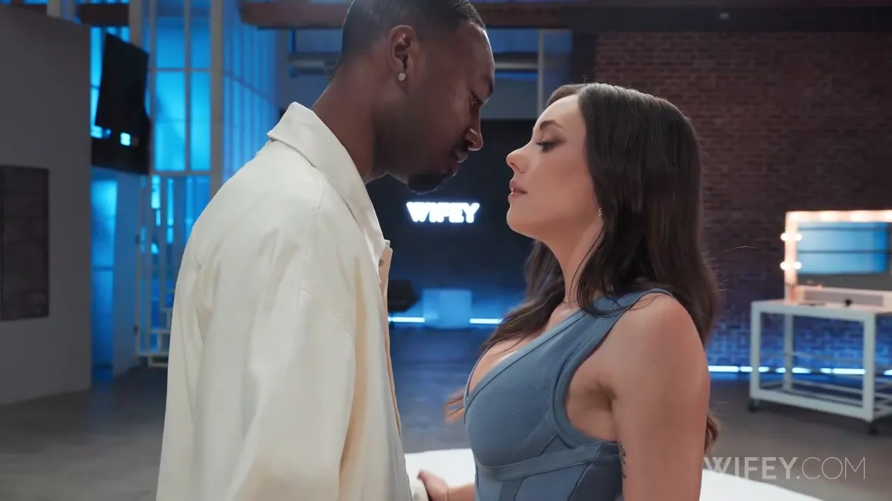 Stunning Beauty Delights in Interracial Oral Adventure
