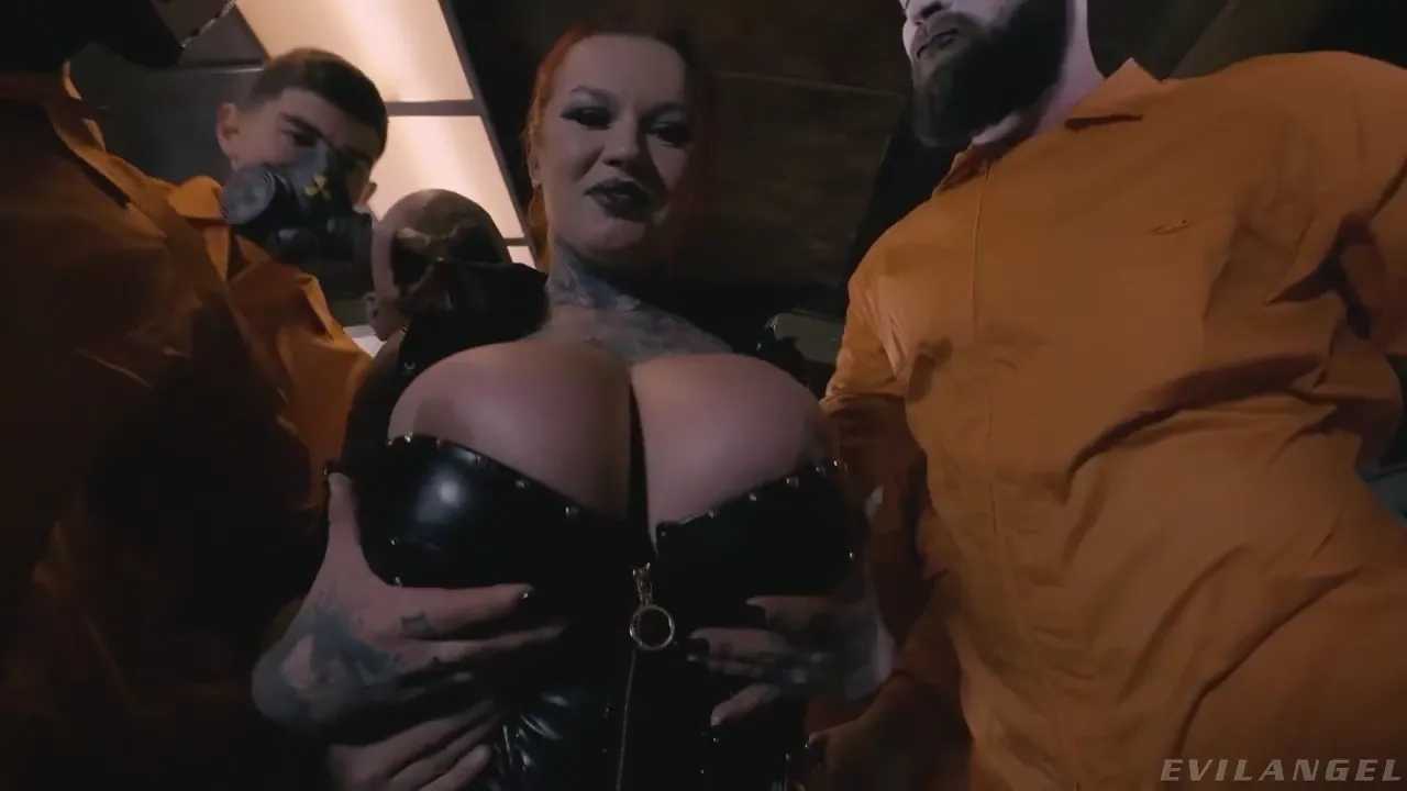 Busty Babe Passes Around in Group Fun