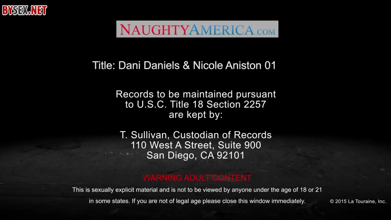 Passionate Encounter: Dani Daniels and Nicole Aniston with Their Neighbor