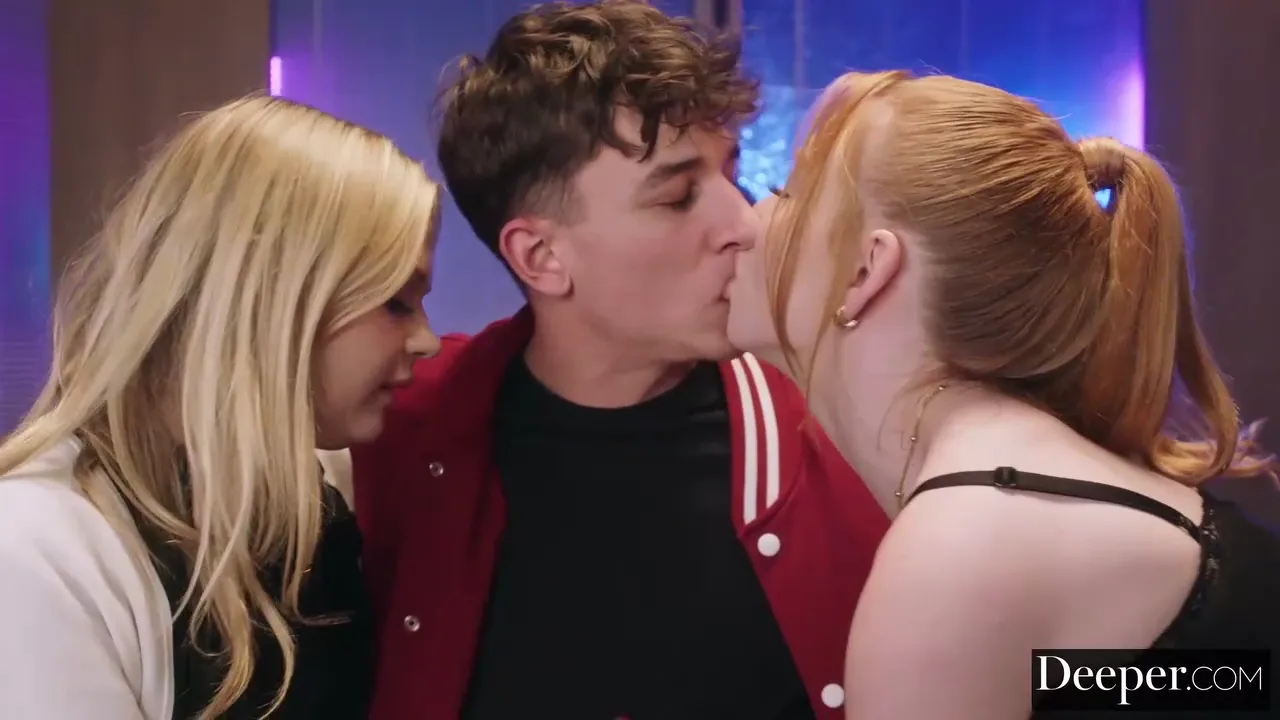Thrilling Blowjob Experience with Two Friends and a Well-Endowed Guy