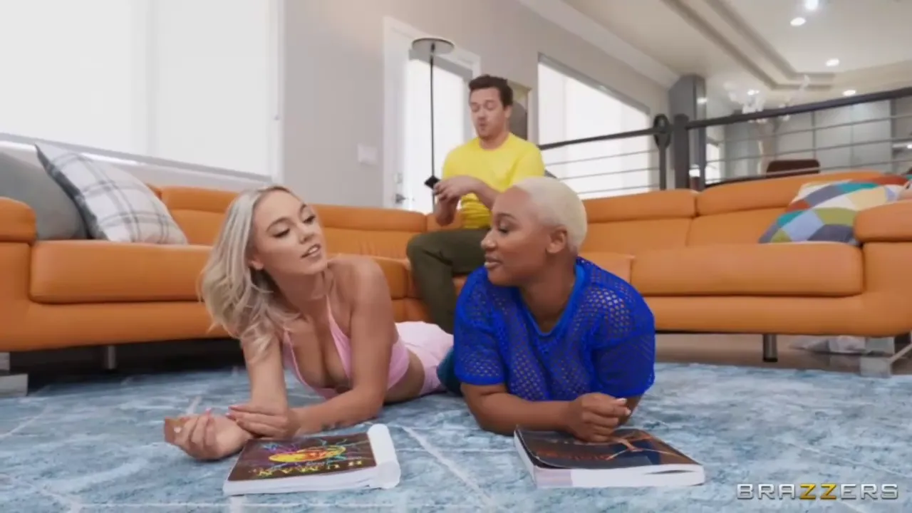 Blonde Beauty Gets Intense Interracial Action with a Well-Endowed Partner