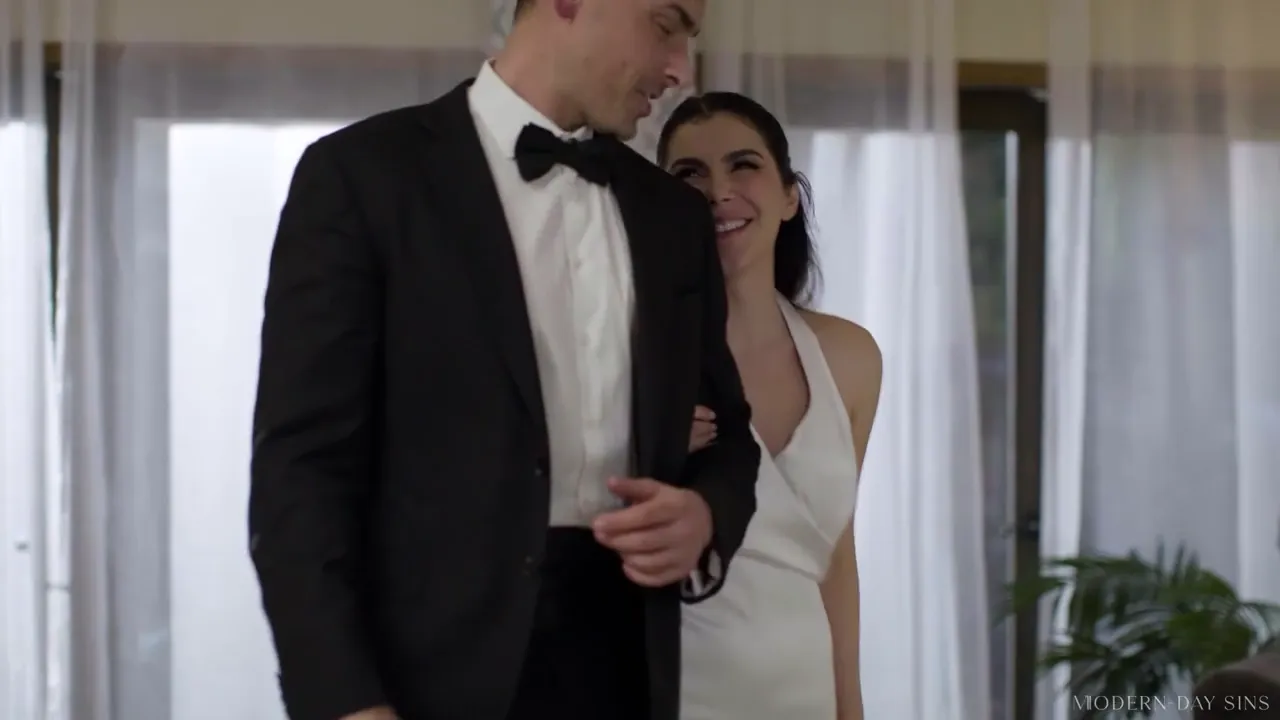 Bride in Stockings: Intense Anal and Oral Moments with Her Groom