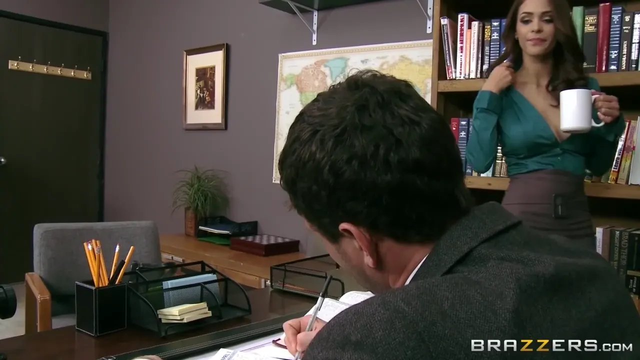Office Fantasy: Busty Secretary Takes a Steamy Break