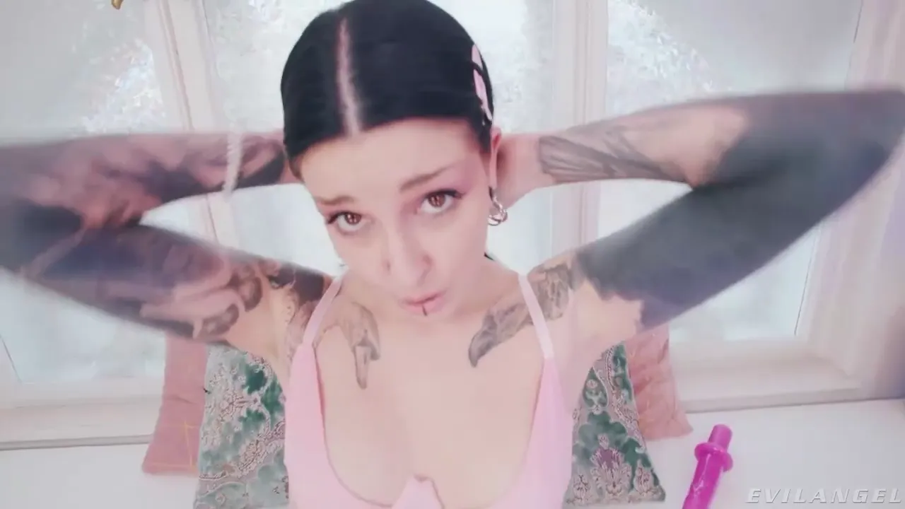 Tattooed Beauty with Curves Indulges in Anal Adventure