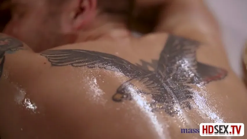 Sensational Massage Session with a Busty Brunette