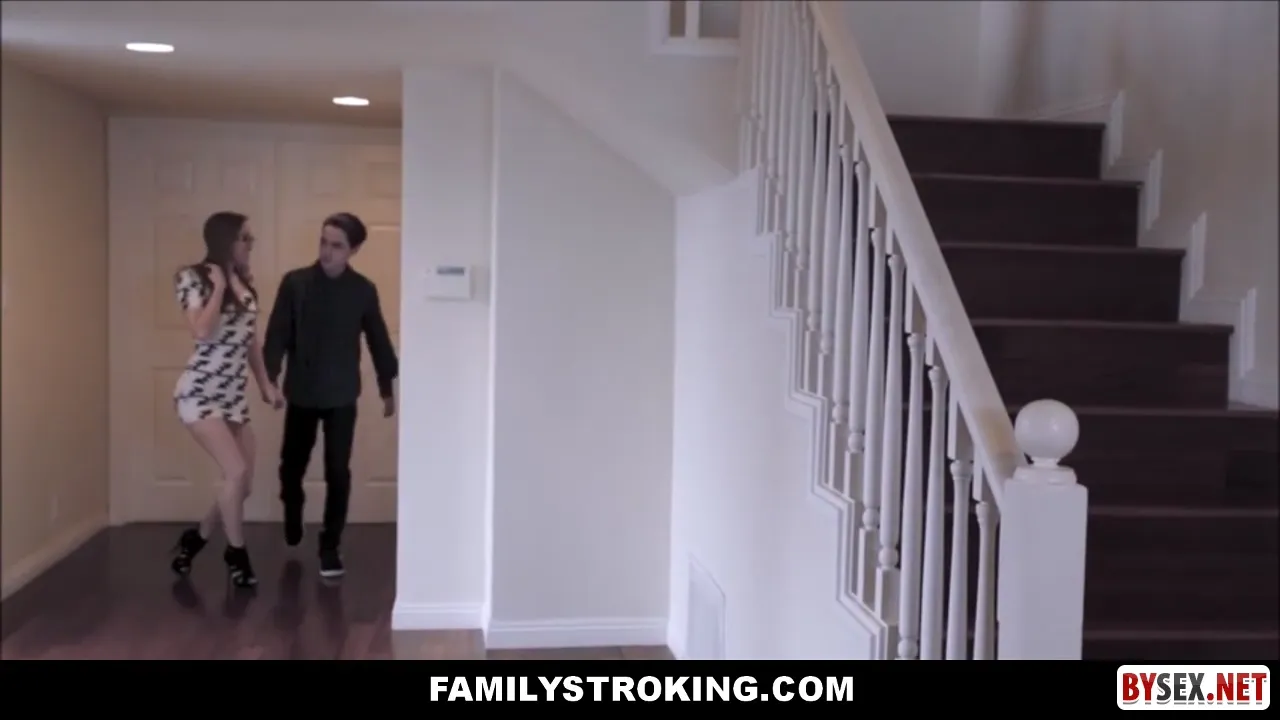 Young Guy Caught in the Kitchen with His Stepmother