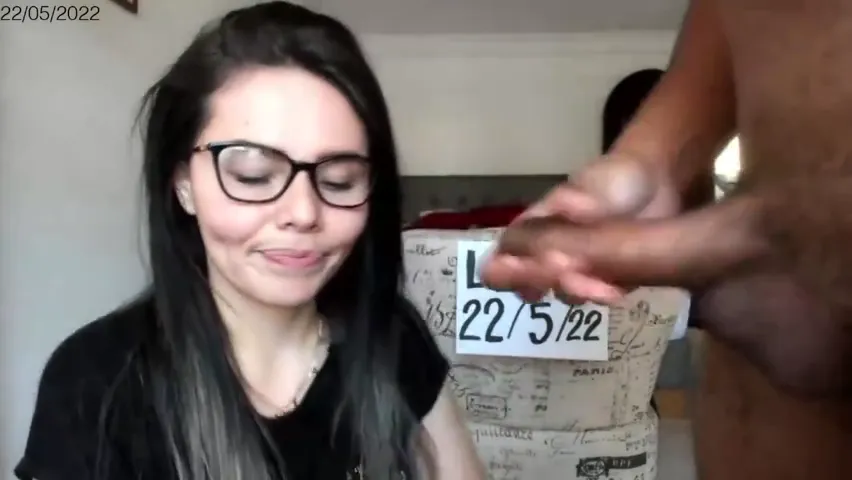 Intimate Home Video: Brunette Submits to Deep Pleasure