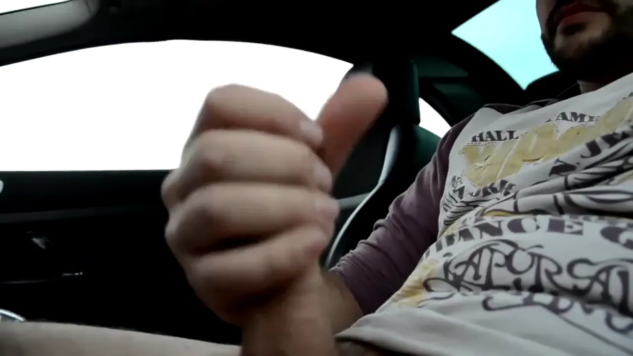 Wife Delivers Intense Oral Pleasure to Her Husband in the Car