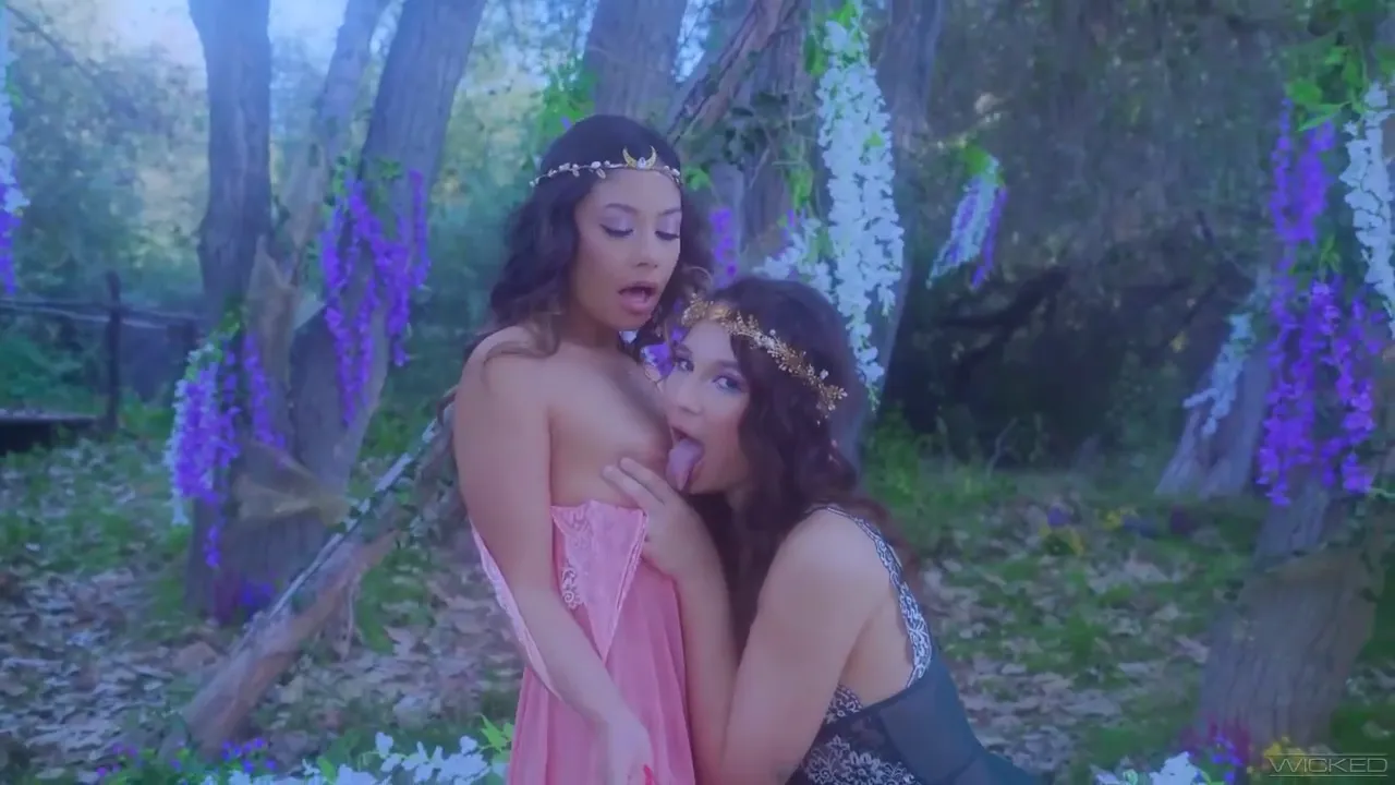 Passionate Brunettes Indulge in Oral Pleasures Together