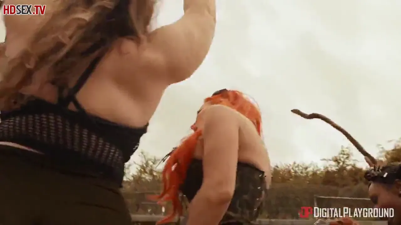 Uniformed Bikers Get Frisky in Public: Wild Outdoor Encounters
