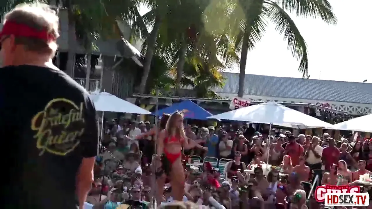 Beach Babes in Skimpy Swimsuits Ready to Strip Publicly