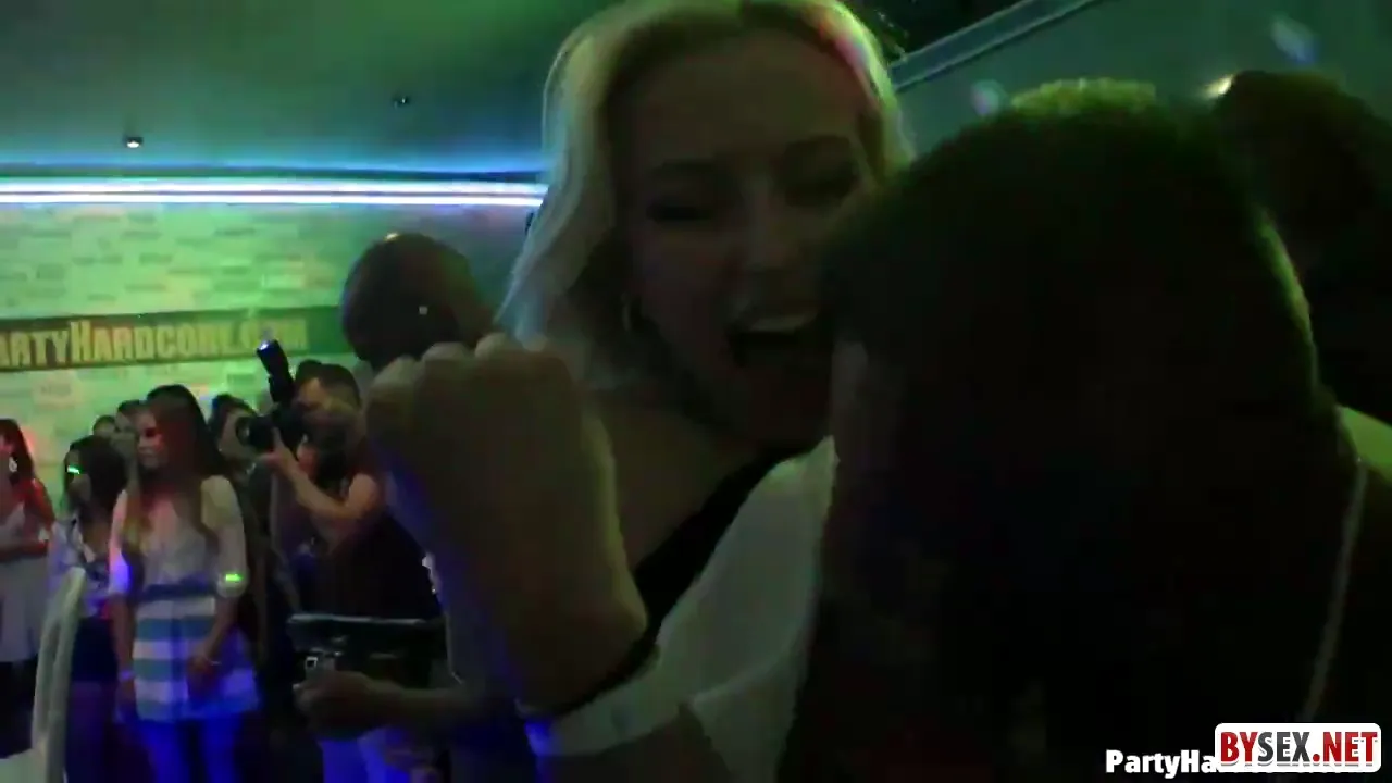 Muscular Guys Hook Up with Eager Girls at a Wild Party