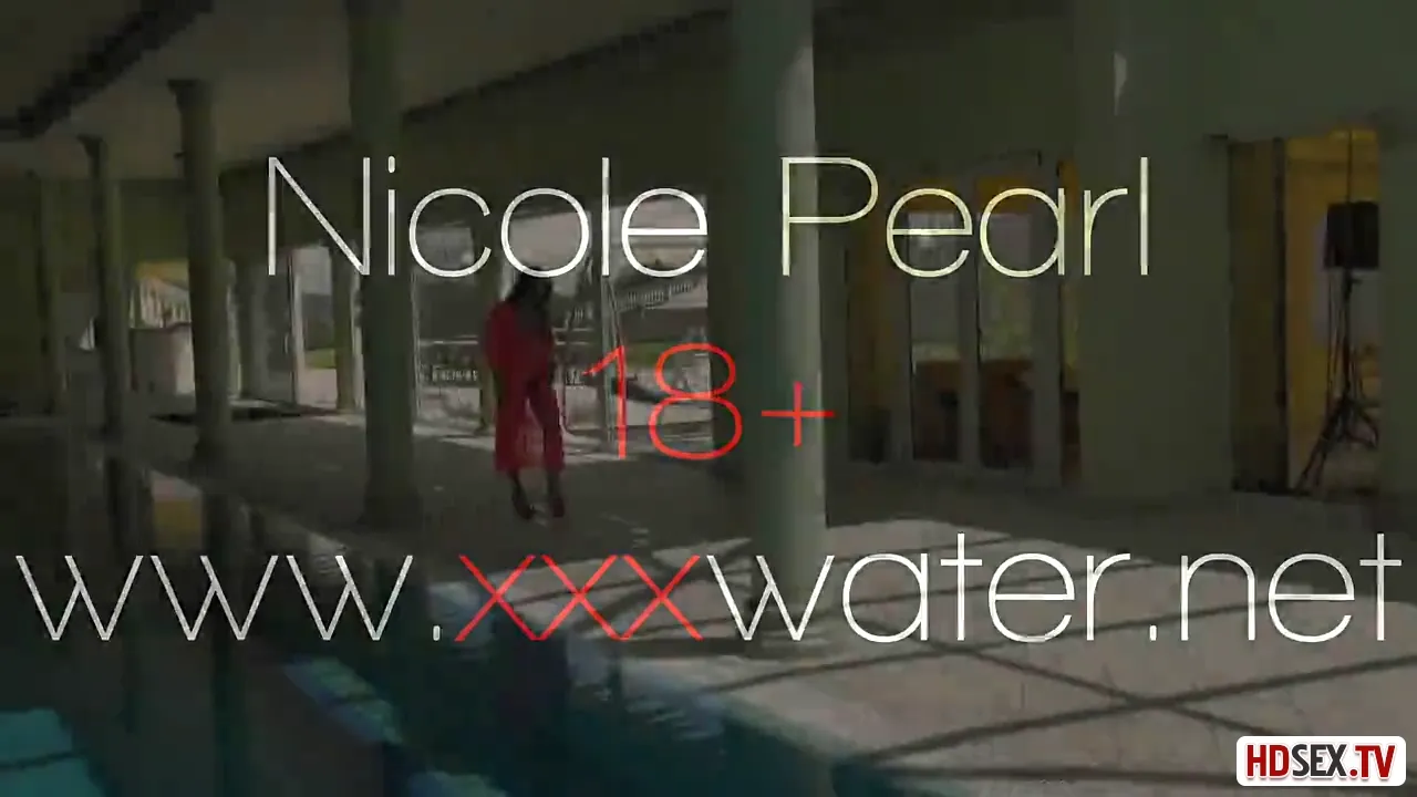 Young Girl Hosts an Alluring Poolside Erotic Show