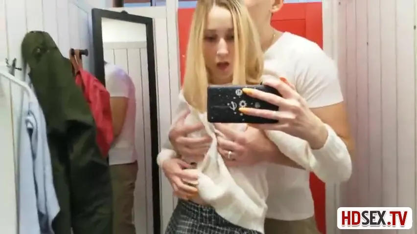 Couple Films Steamy Home Video in Store Dressing Room