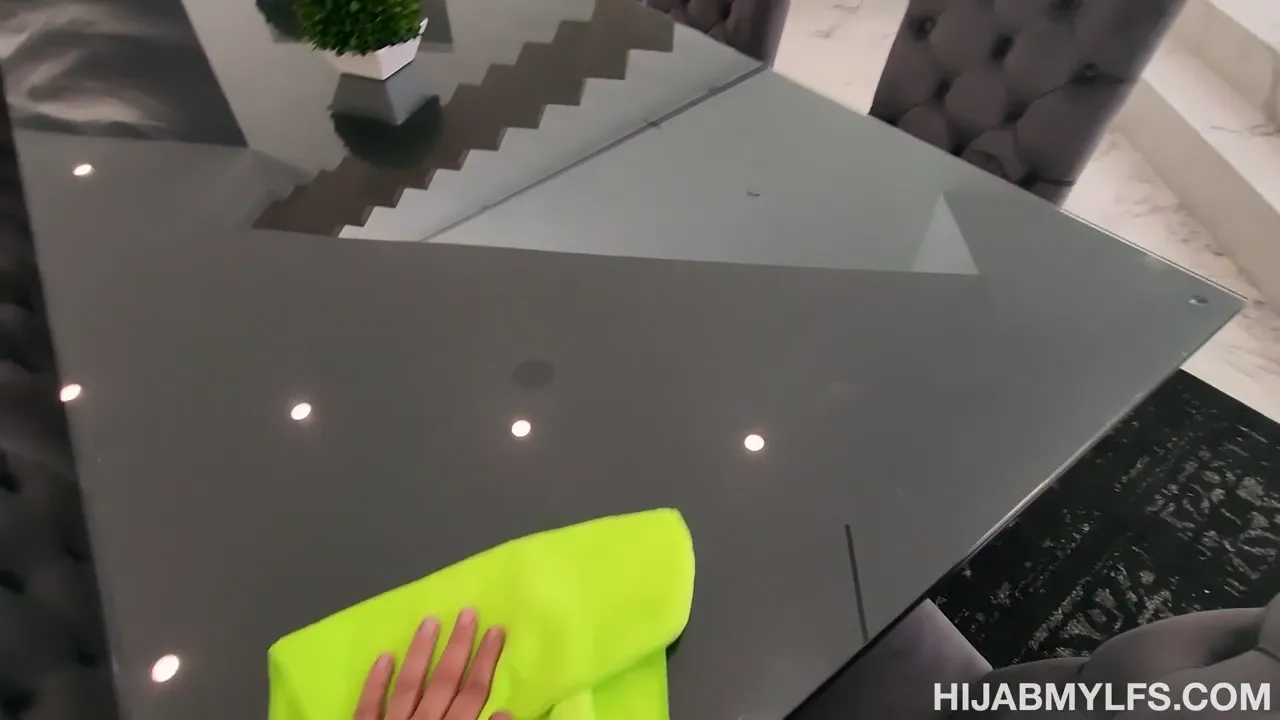 Curvy Arab Beauty Takes Charge in the Office