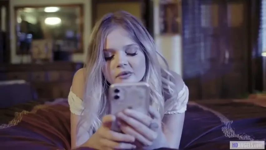 Seductive Lesbian Encounter: Young Blonde Tempted by Hot Couples