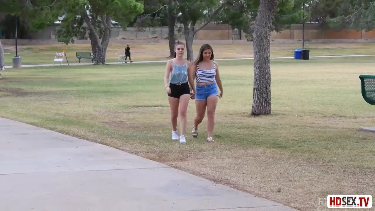Lesbian Lovers Indulge in Passion After a Refreshing Stroll