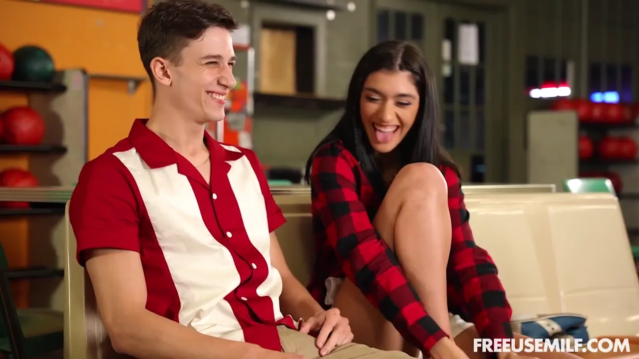 Two Hot Girls Tempt a Guy into a Steamy Threesome
