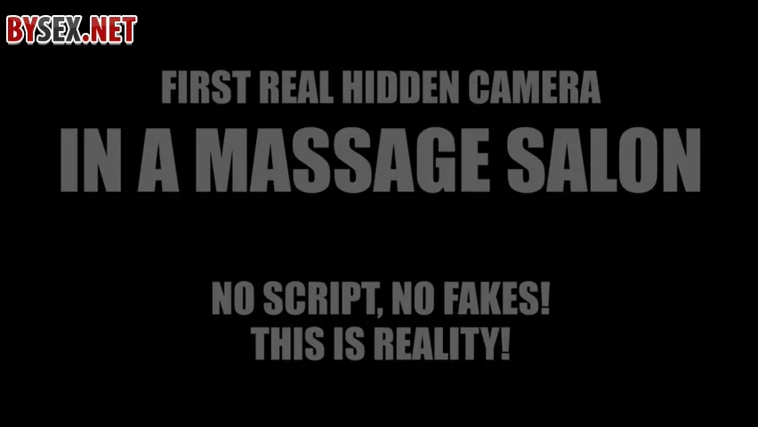 Hidden Camera Reveals Sensual Massage at Beauty Salon