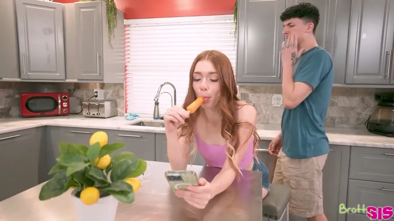 Redhead Stepsister Learns the Art of Pleasure