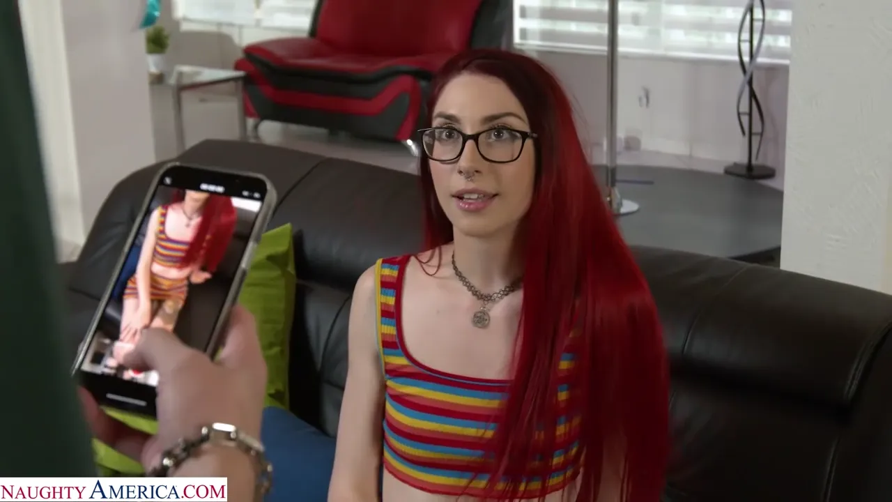 Shy Sister Reveals Her Curves to Brother in a Steamy Encounter