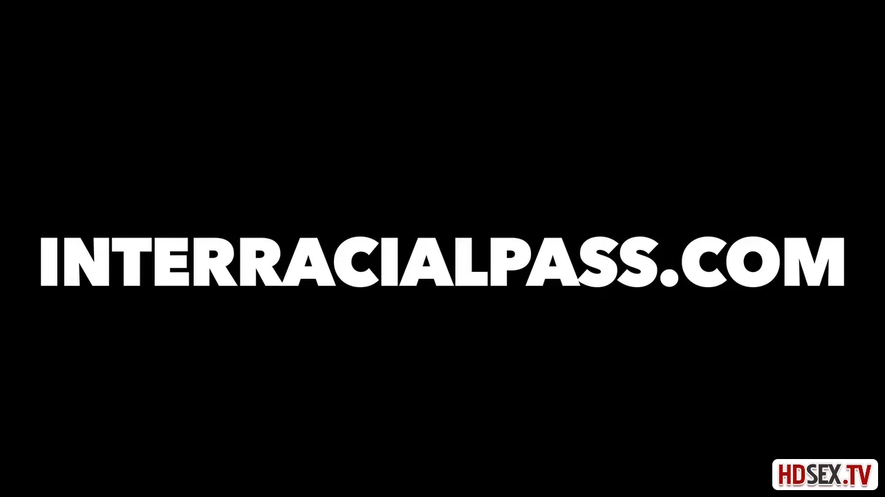 Passionate Encounter: A Black Guy and a Brunette in Stockings