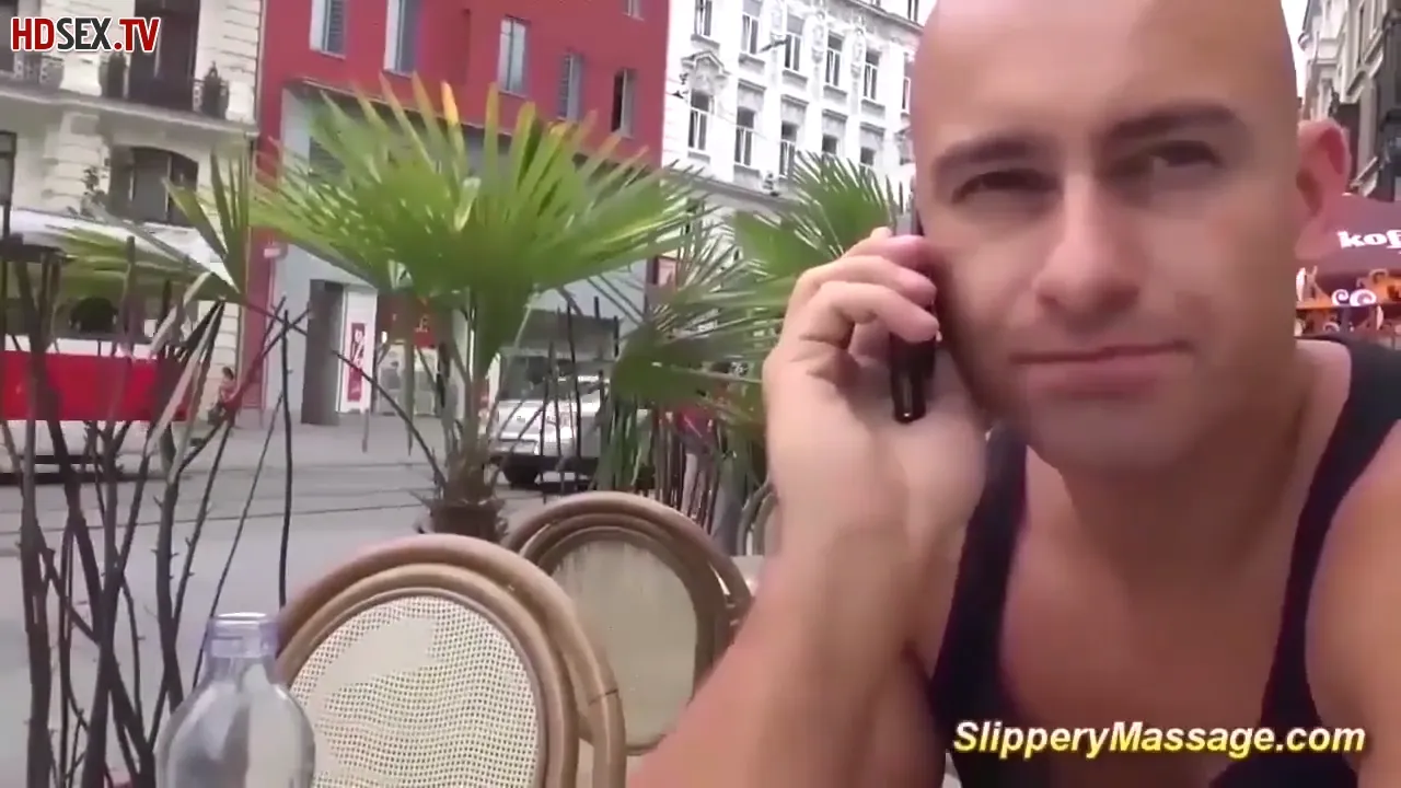 Exotic Beauty Takes Charge: A Bold Encounter with a Bald Gent