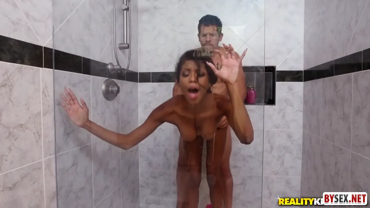 Sensual Interracial Experience: Passionate Play in the Shower