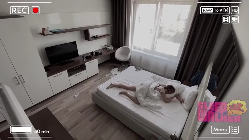 Hidden Camera Captures Intimate Moments with a Beautiful Woman