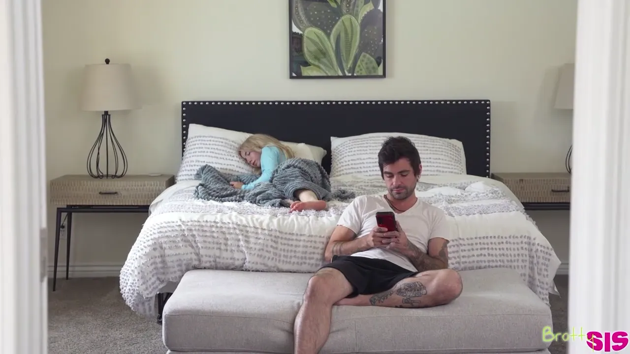 Petite Blonde Teases Her Best Friend with a Surprise Reveal