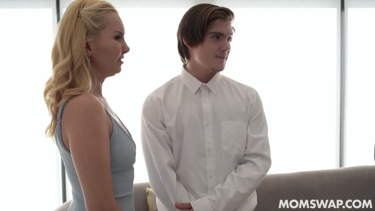 Experienced MILFs Indulge in Group Fun with Young Stepsons