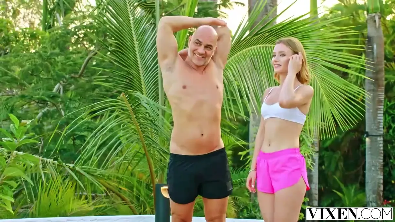 Bald Guy Delights Cute Blonde with Hot Oral and Steamy Sex