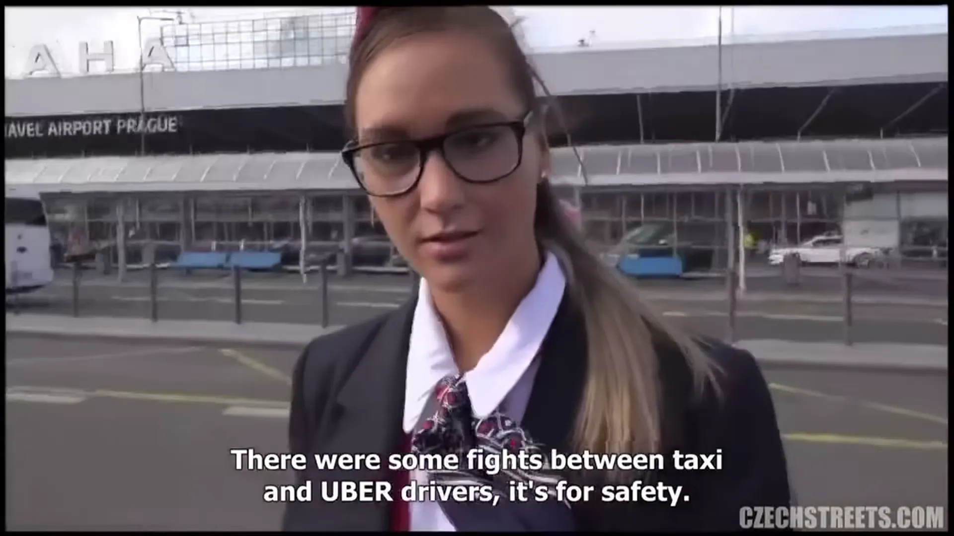 CZECH AIR HOSTESS NEEDS EXTRA CASH