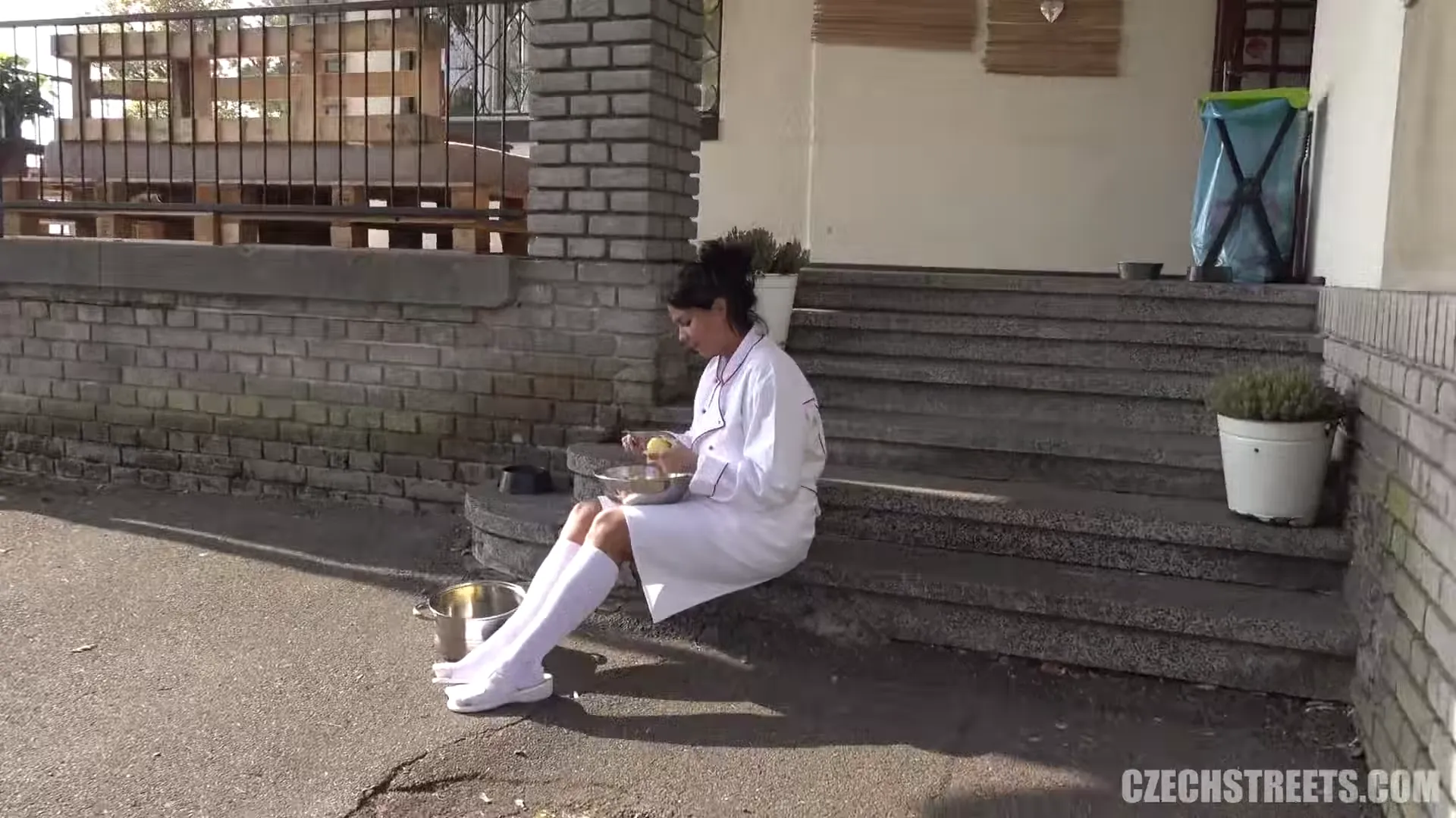 Cook With Huge Tits And Mega Clit (Czech Streets 115)