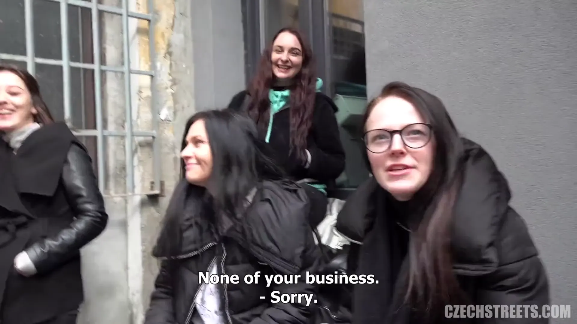 Czech Streets u Girls from Hairdressing Tech xhXHeF