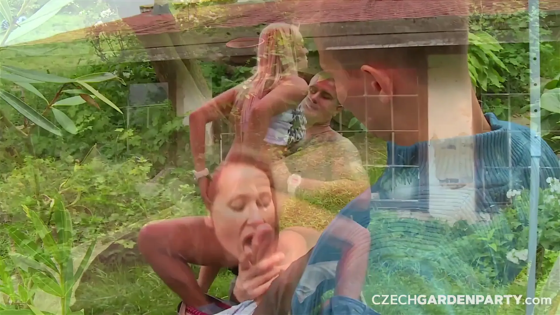 CZECH GARDEN PARTY â Beautiful 18 y/o fuck with everybody